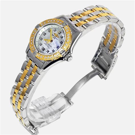 women's gold breitling